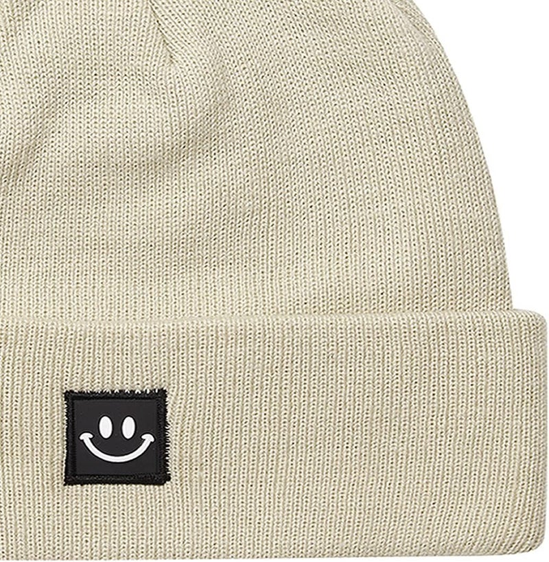 MaxNova Knit Beanie Hat with Smile Face for Men/Women - Image 2